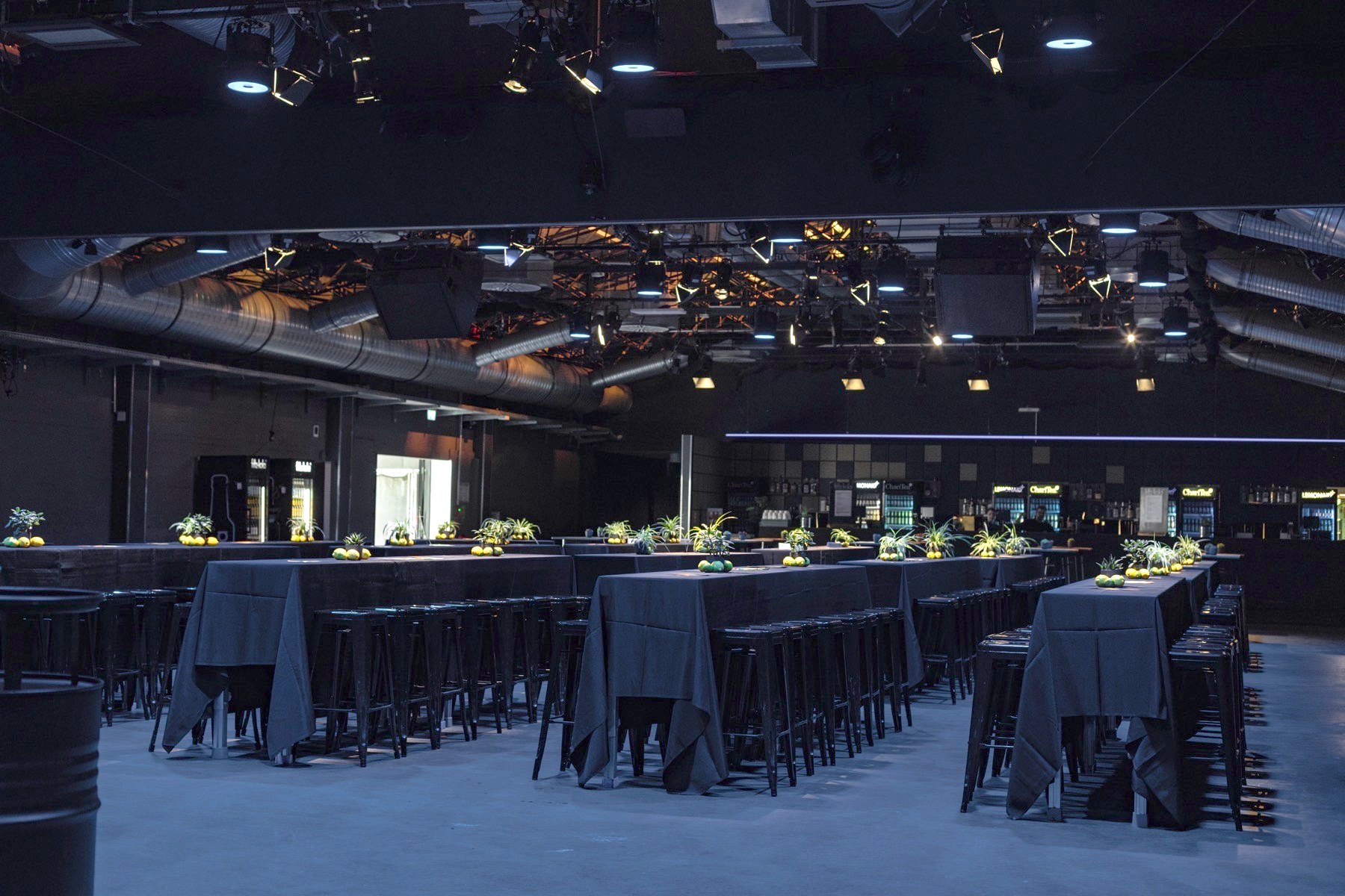 Halle 02 set for a gala dinner