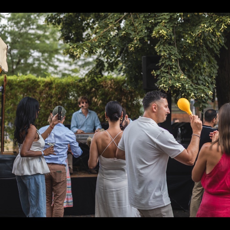 Guests in the Zollhofgarten