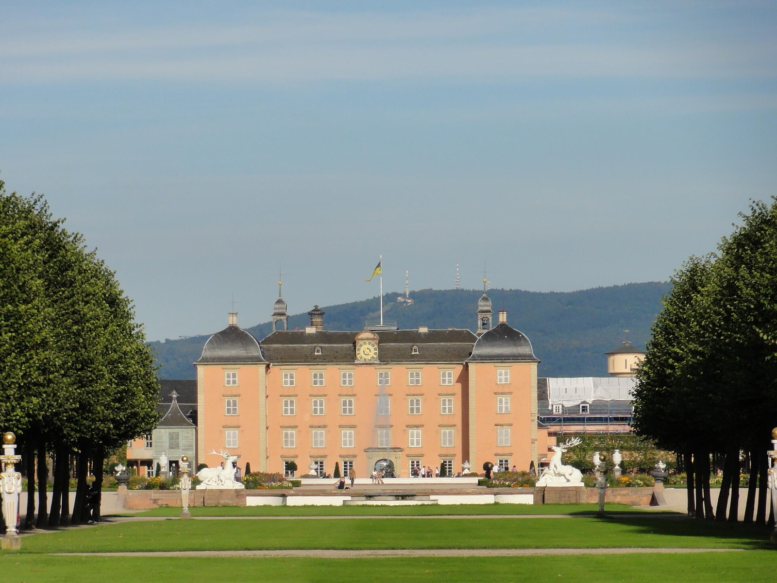 Schloss Schwetzingen seen from the gardens