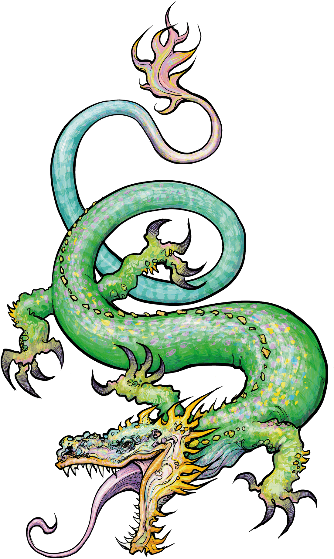 Stories VIII — Drachen-Artwork zu Taste of the Dragon